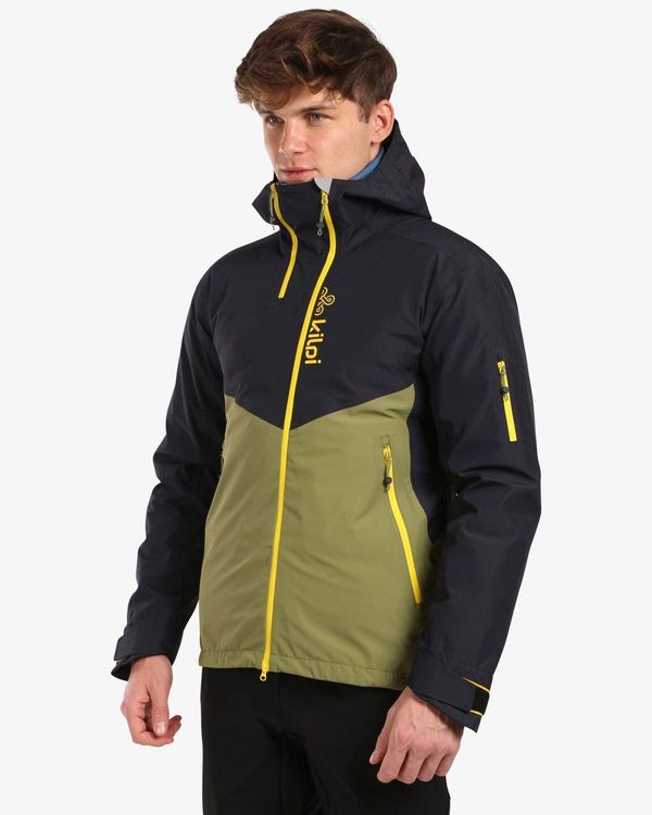 Kilpi Men's waterproof outdoor jacket Kilpi METRIX-M Green