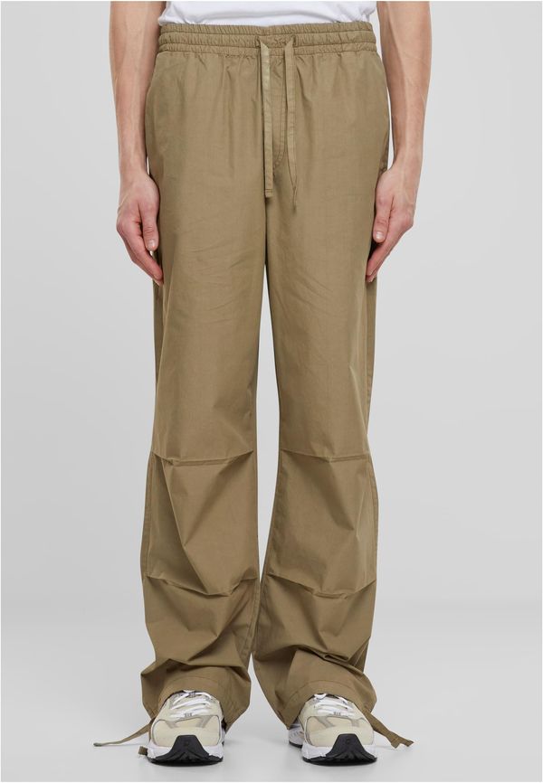 UC Men Men's wide poplin trousers - khaki