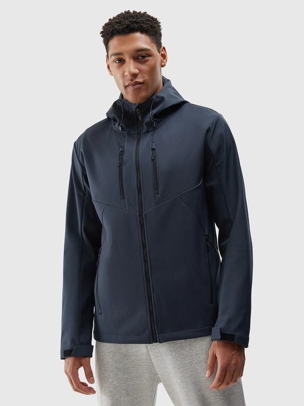 4F Men's windproof softshell jacket 8000 4F membrane - grey