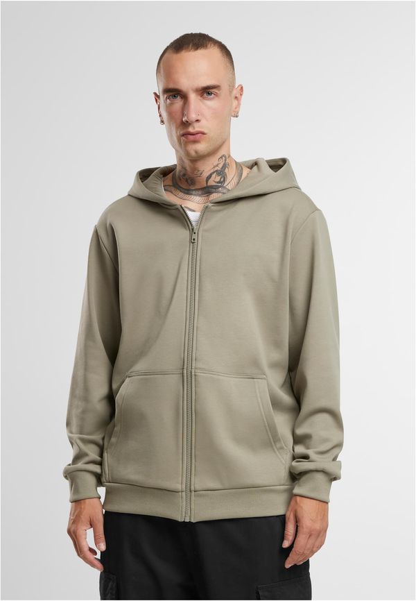 Urban Classics Men's zip-up hoodie Cozy light green