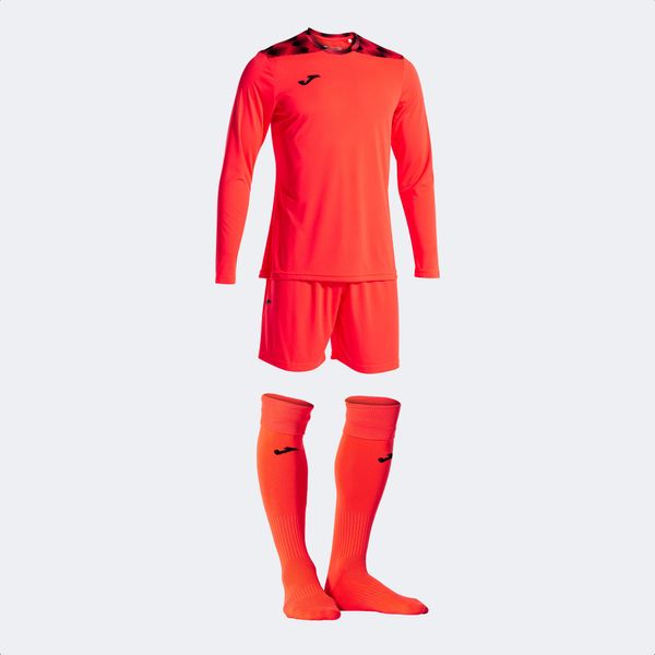 Joma Men's/boys' jersey with socks Joma Zamora VIII Fluor Coral