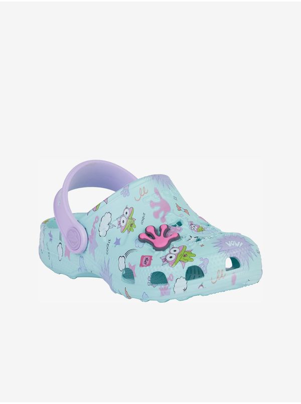 Coqui Menthol Children's Patterned Slippers Coqui Little Frog - Girls