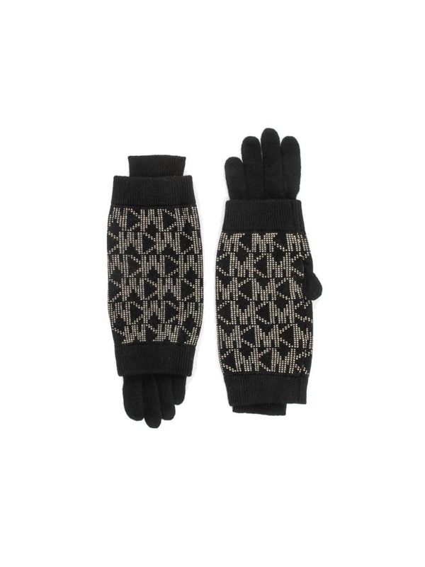 Michael Kors Michael Kors Gloves - B0LD MK DOT GLOVES black