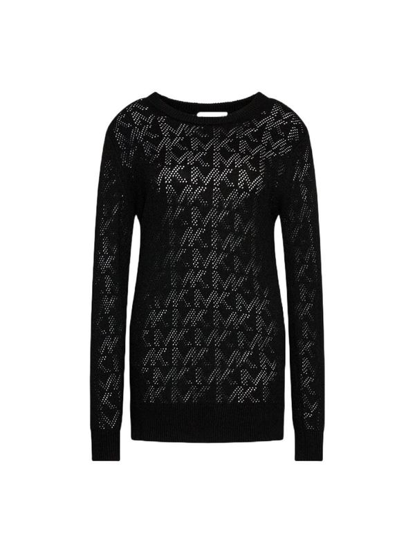 Michael Kors Michael Kors Sweater - MK LOGO MESH BF SWTR black