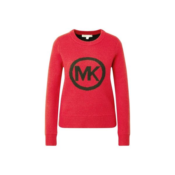 Michael Kors Michael Kors Sweater - MK METALLIC SWEATER red