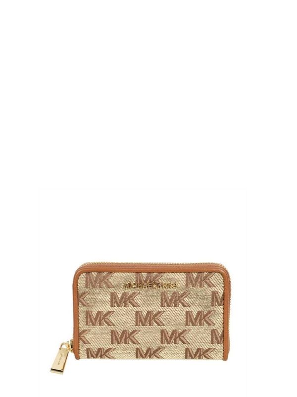 Michael Kors Michael Kors Wallet - JET SET SM ZA CARD CASE brown