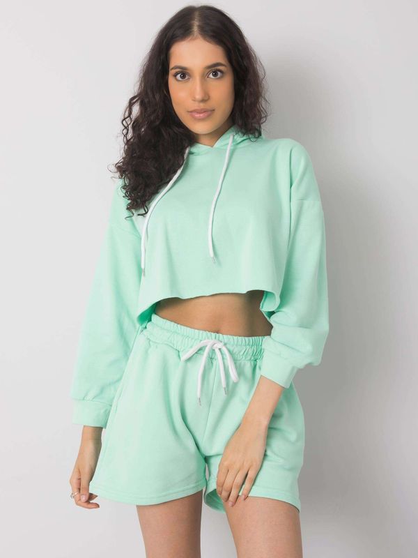 Fashionhunters Mint women's set