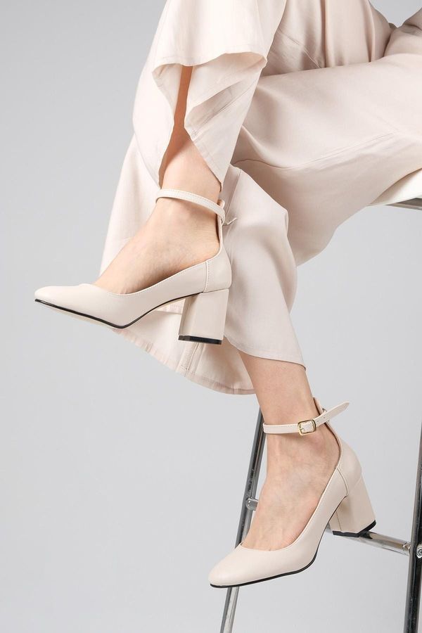 Mio Gusto Mio Gusto Celine Nude Women's High Heel Shoes