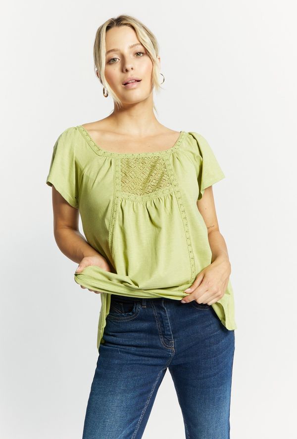 MONNARI MONNARI Woman's Blouses Cotton Blouse With A Loose Cut