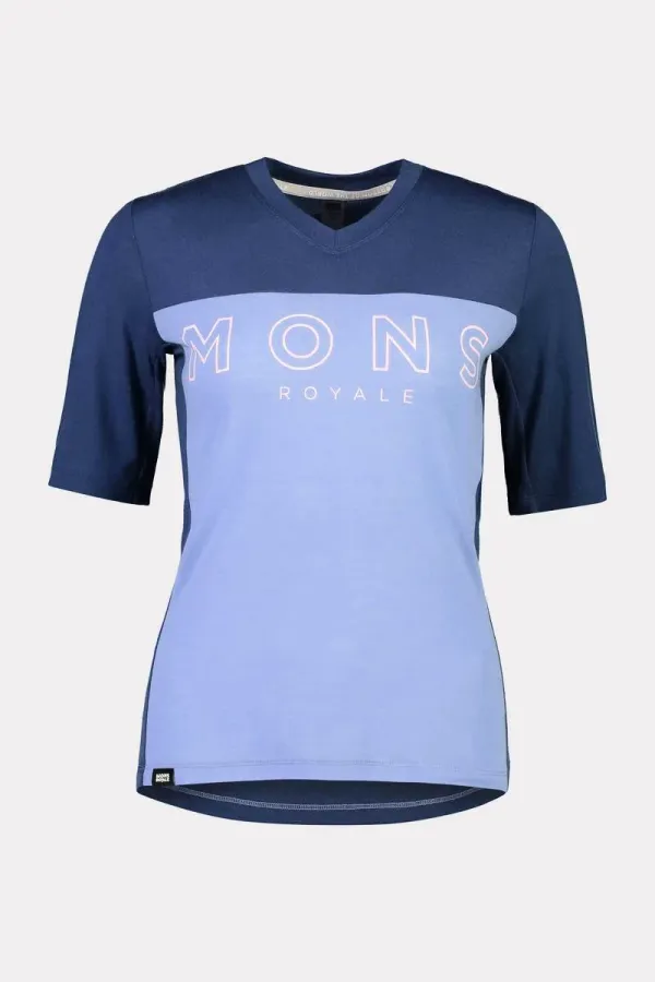 Mons Royale Mons Royale Redwood Enduro VT Fades of Summer Women's Cycling Jersey