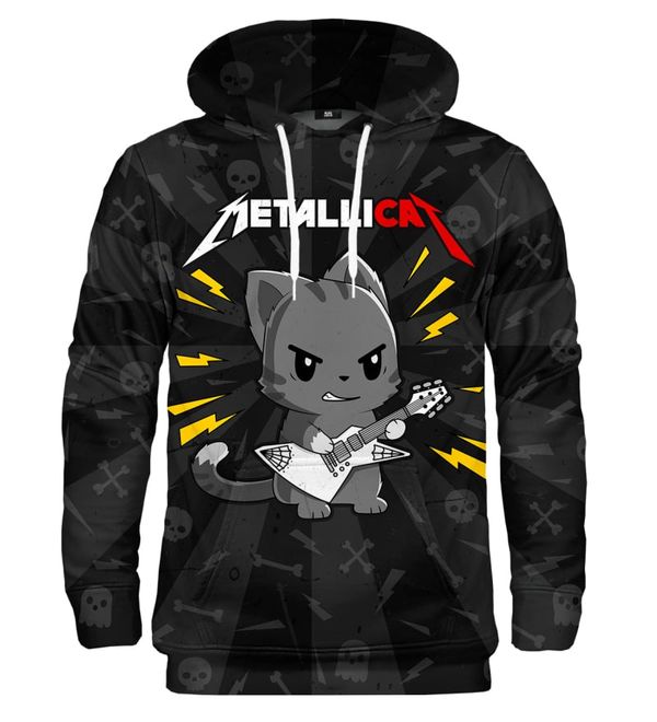 Mr. GUGU & Miss GO Mr. GUGU & Miss GO Unisex's Metallicat Hoodie H-K2313