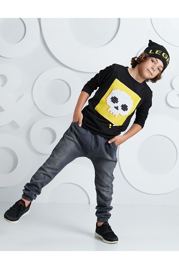mshb&g mshb&g Actor Boy T-shirt Denim Trousers Set