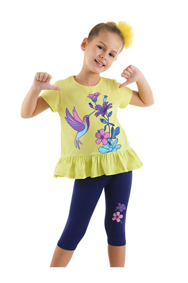 mshb&g mshb&g Bee Hummingbird Girl's T-shirt Tights Set