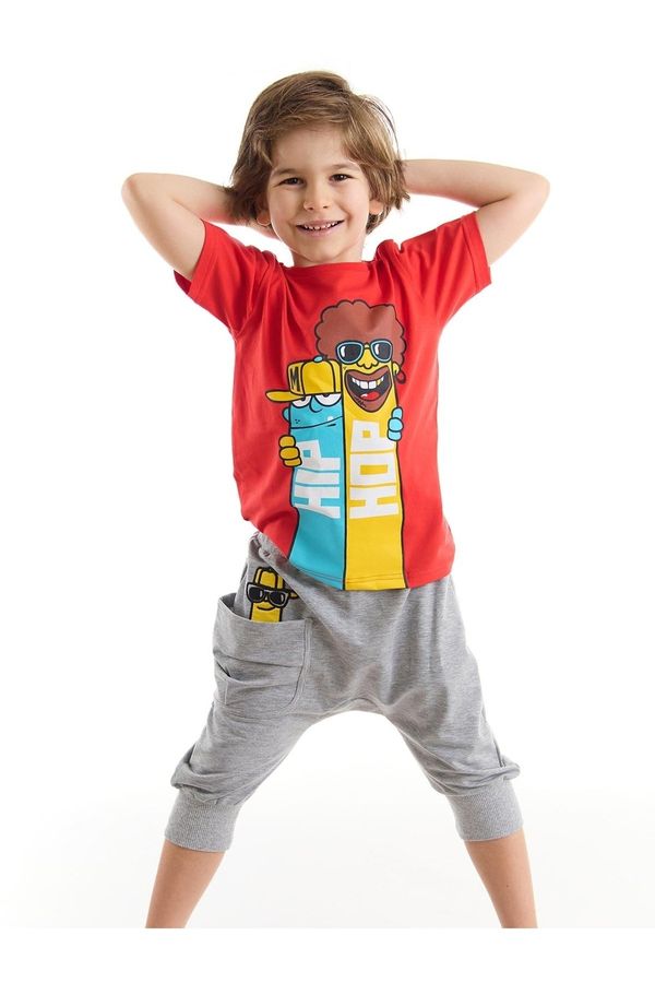 mshb&g mshb&g Brothers Boy's T-shirt Capri Shorts Set