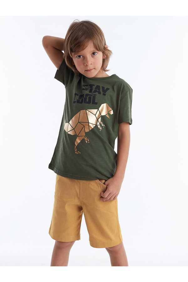 mshb&g mshb&g Cool T-rex Boy's T-shirt Gabardine Shorts Set