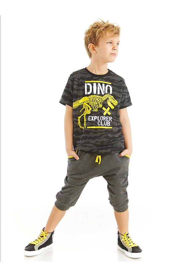 mshb&g mshb&g Dino Explorer Boy T-shirt Capri Shorts Set