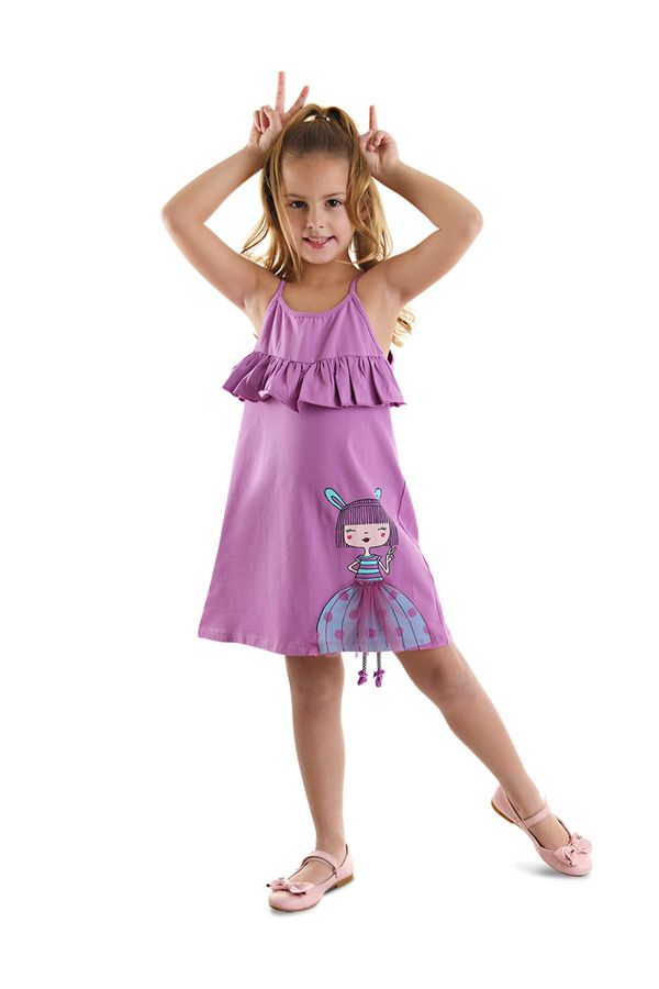 mshb&g mshb&g Frilly Girl Lilac Dress