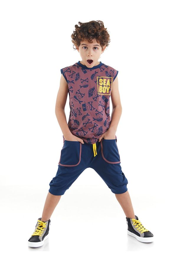 mshb&g mshb&g Sea T-shirt Boys T-shirt Capri Shorts Set