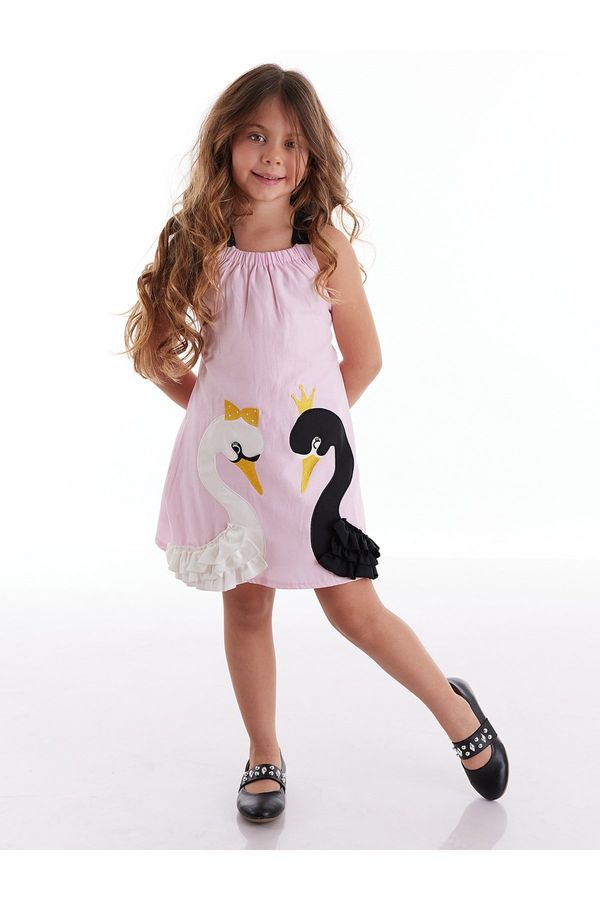 mshb&g mshb&g Swan Girl Knitted Pink Dress