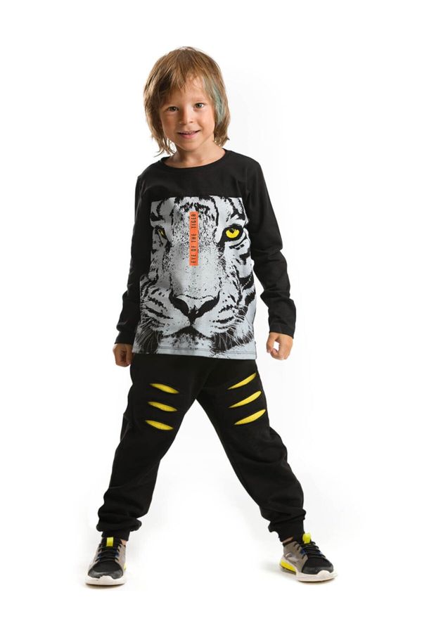 mshb&g mshb&g Tiger Eye Boy's T-shirt Trousers Set