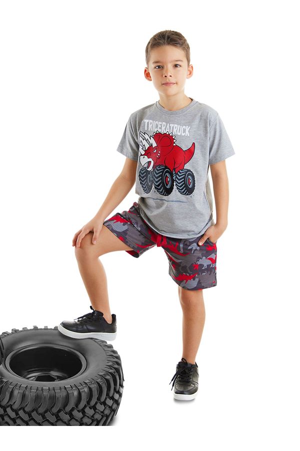 mshb&g mshb&g Triceratruck Boys T-shirt Shorts Set