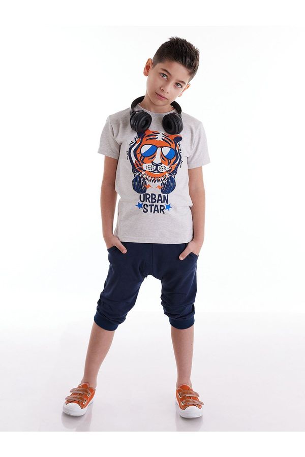 mshb&g mshb&g Urban Star Boys T-shirt Capri Shorts Set