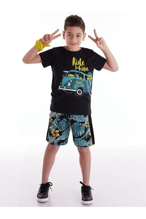 mshb&g mshb&g Vosvos Hawaiian Boy T-shirt Shorts Set