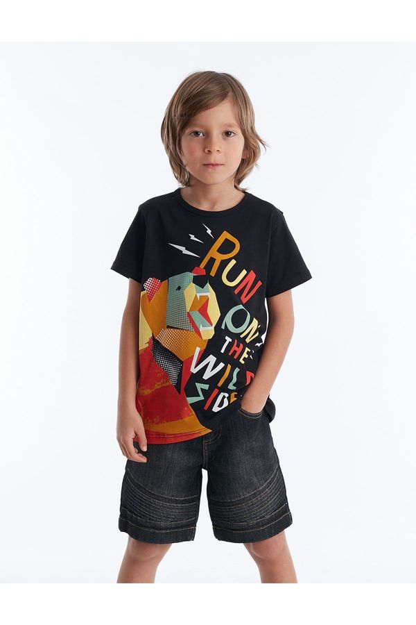 mshb&g mshb&g Wild Side Boy's T-shirt Denim Shorts Set
