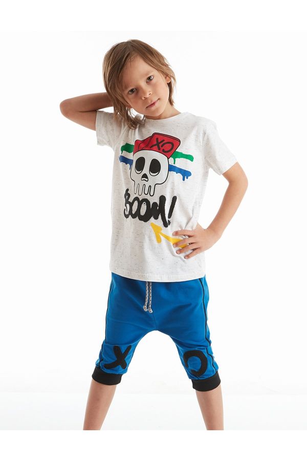 mshb&g mshb&g Xo Boom Boys T-shirt Capri Shorts Set