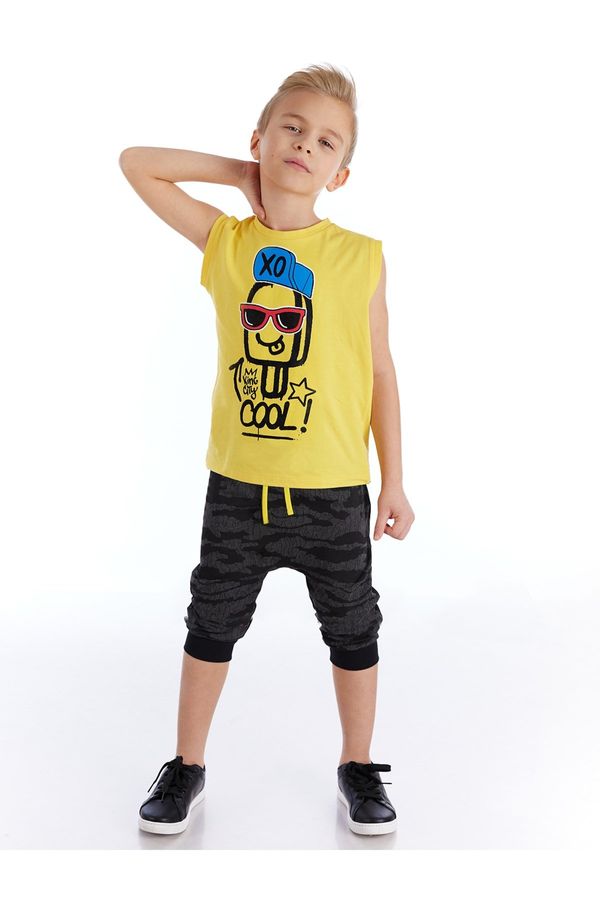 mshb&g mshb&g Xo Cool Boys T-shirt Capri Shorts Set