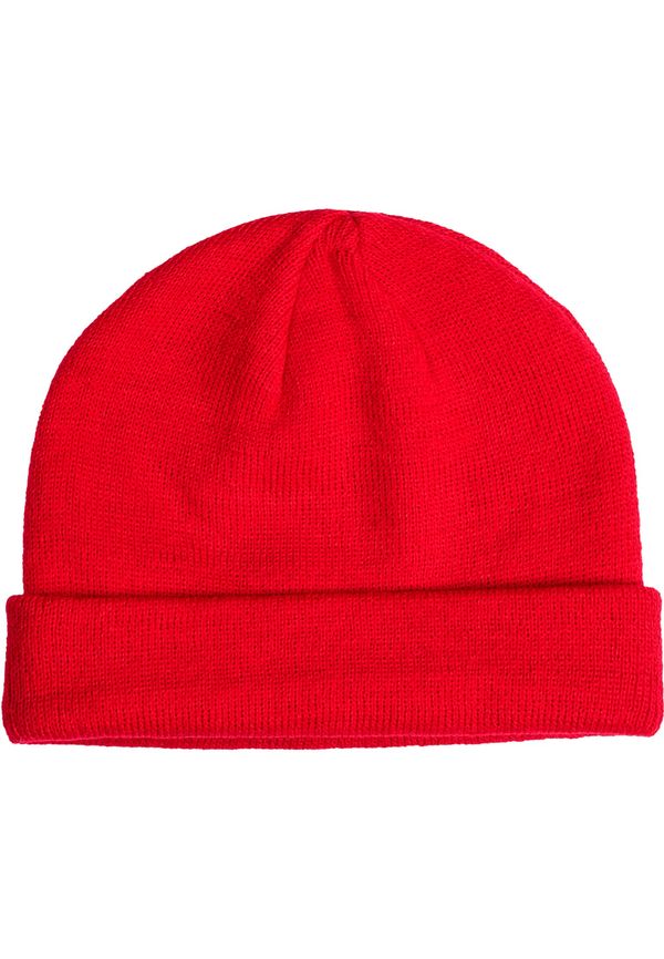 MSTRDS MSTRDS Short Cuff Knit Beanies Beanie - Red