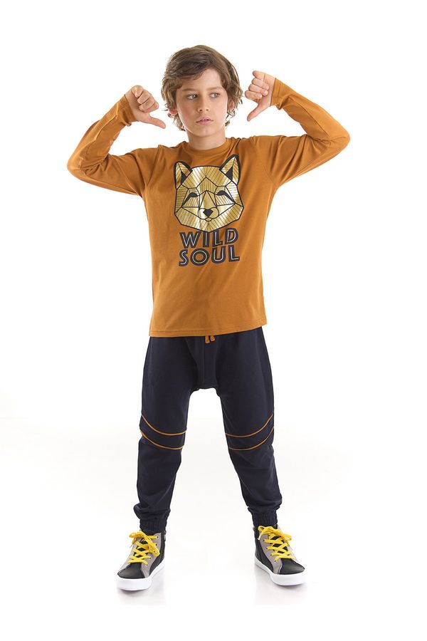 mshb&g Mushi Gilded Fox Boy's T-shirt Trousers Set