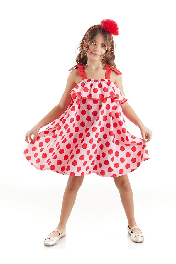 Mushi Mushi Polka Dot Frilly Girl's Dress