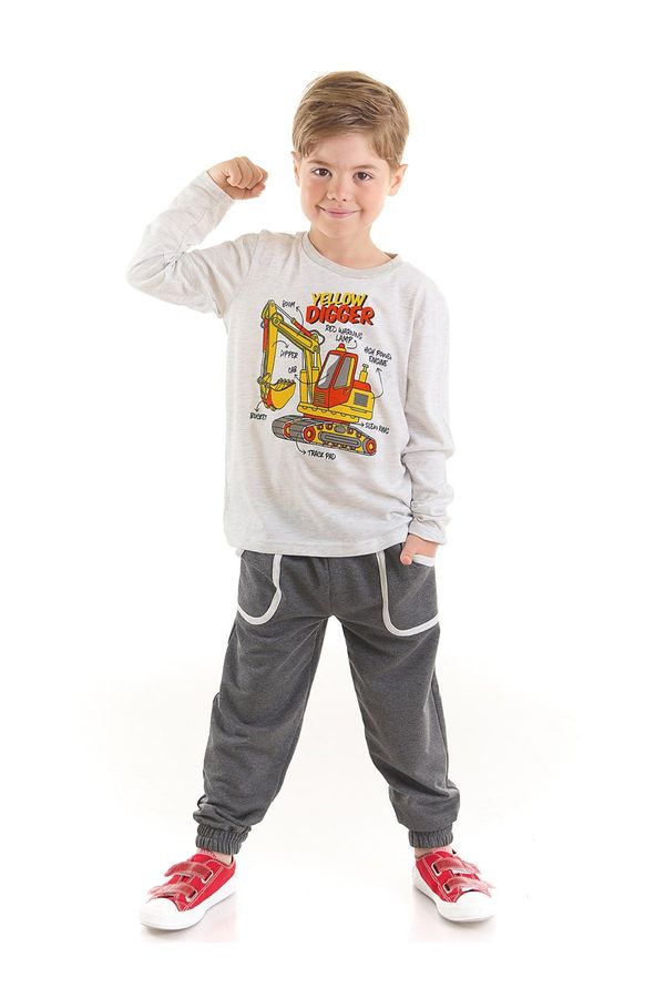 Mushi Mushi Yellow Digger Boy's T-shirt Trousers Set