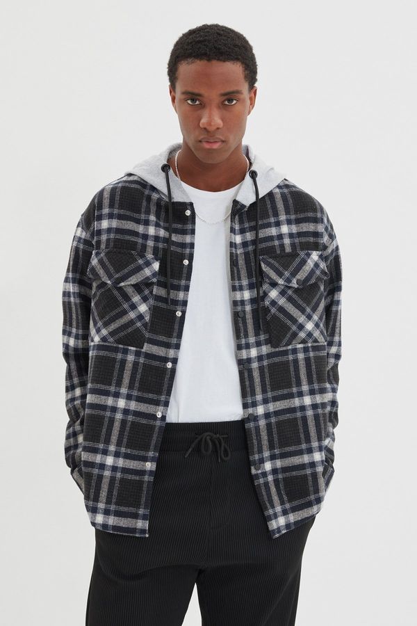 Trendyol Muška jakna Trendyol Plaid