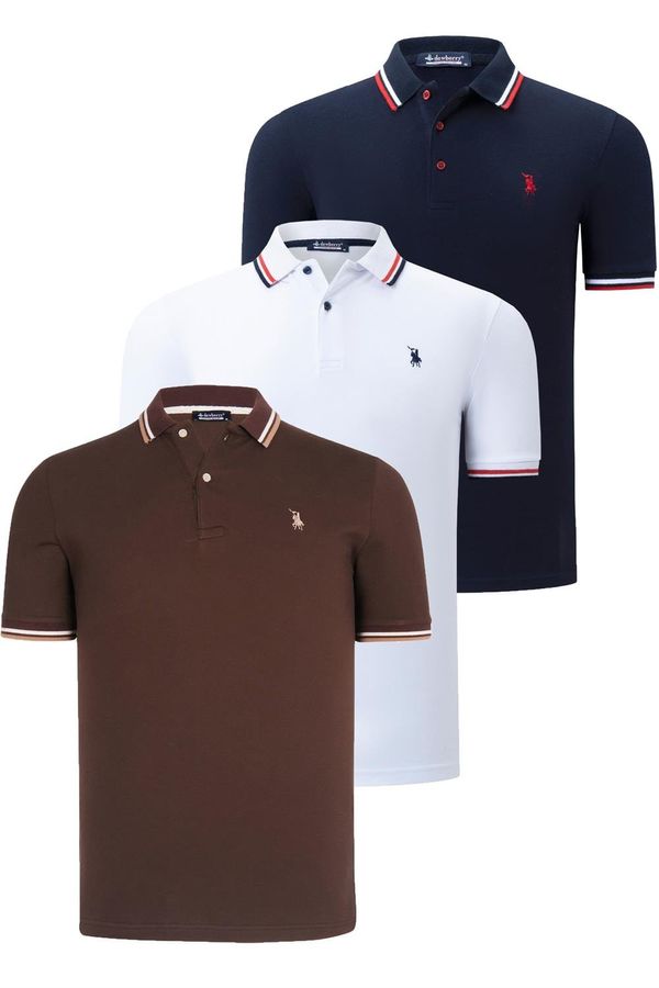 dewberry Muška polo majica-set dewberry