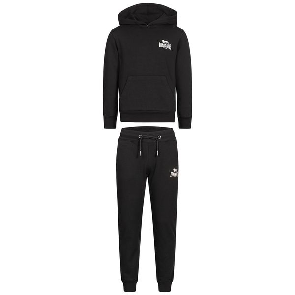 Lonsdale Muška trenerka - komplet Lonsdale 117213-Black/White