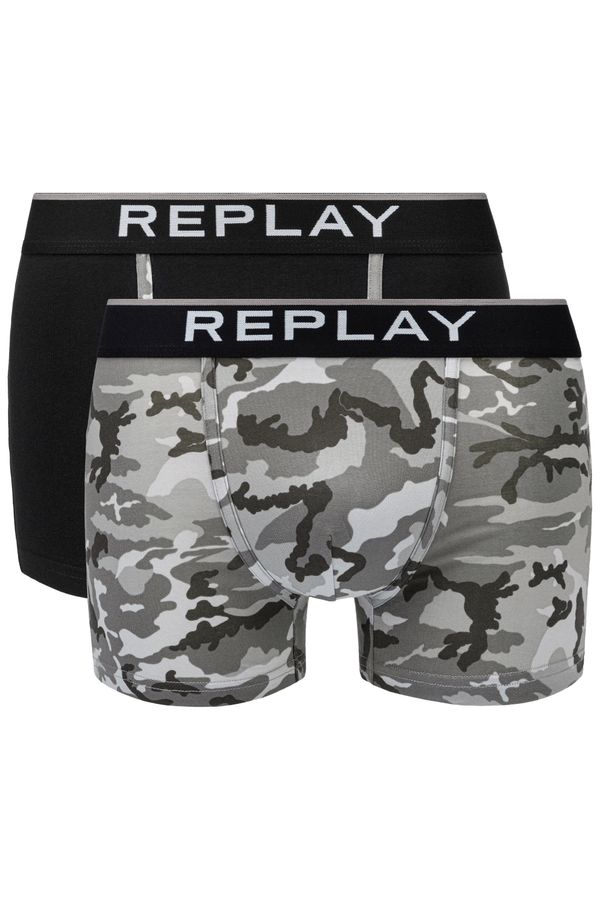 Replay Muške bokserice - set Replay Style 8 Cuff