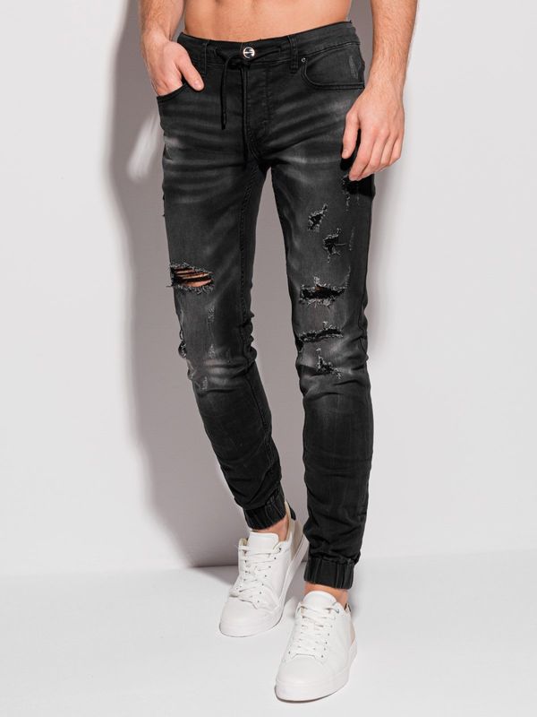 Edoti Muške farmerke Edoti Slim Fit