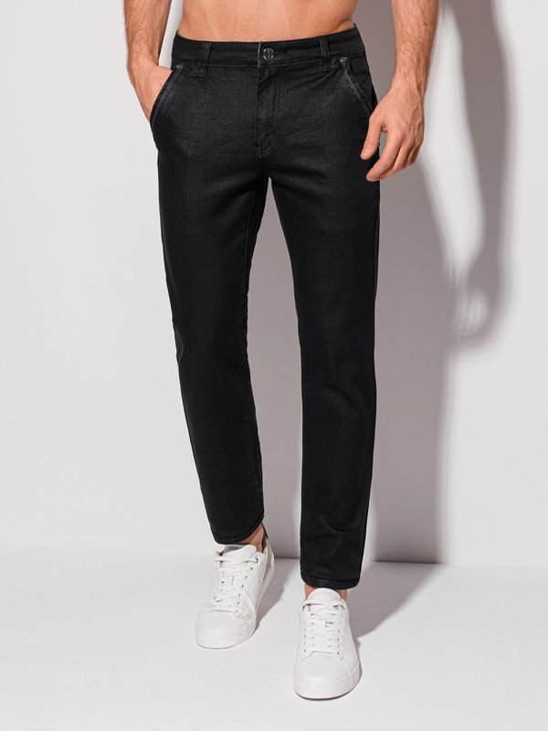 Edoti Muške pantalone Edoti P1319/black_120721