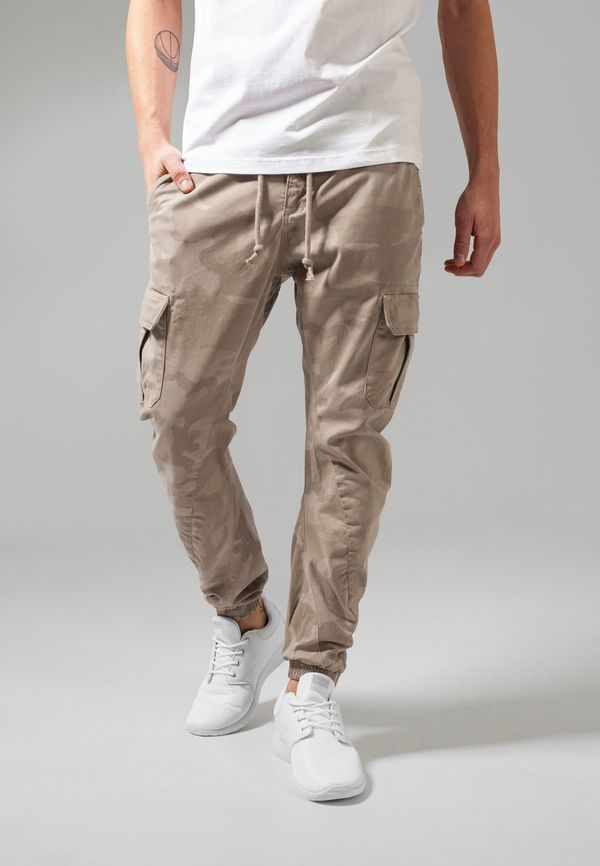 Urban Classics Muške pantalone Urban Classics Sand Camo