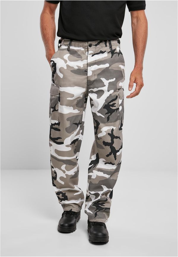 Brandit Muške pantalone Urban Classics Snowcamo