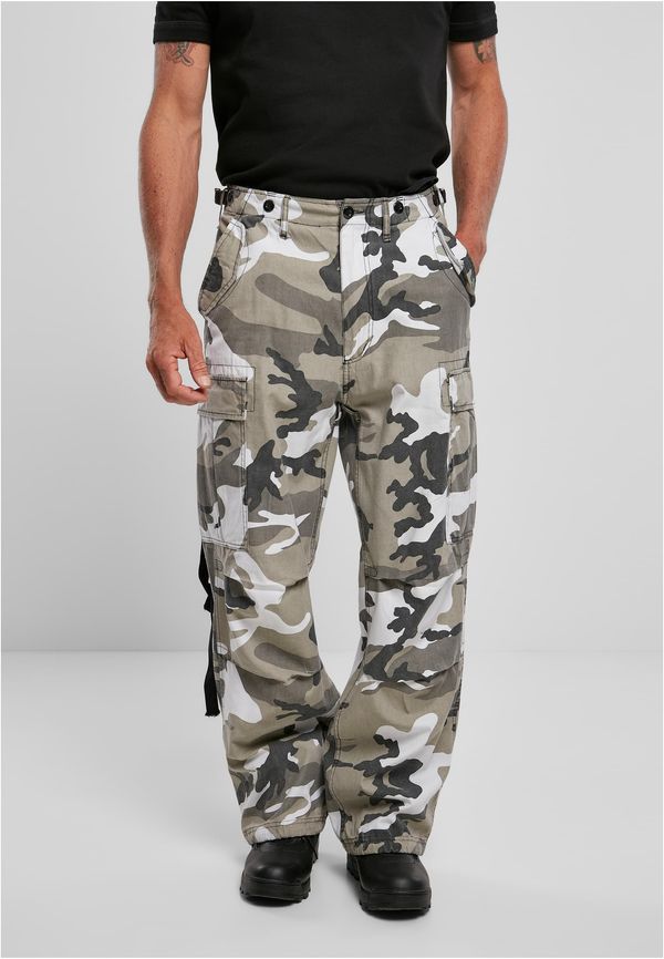 Brandit Muške pantalone Urban Classics Snowcamo