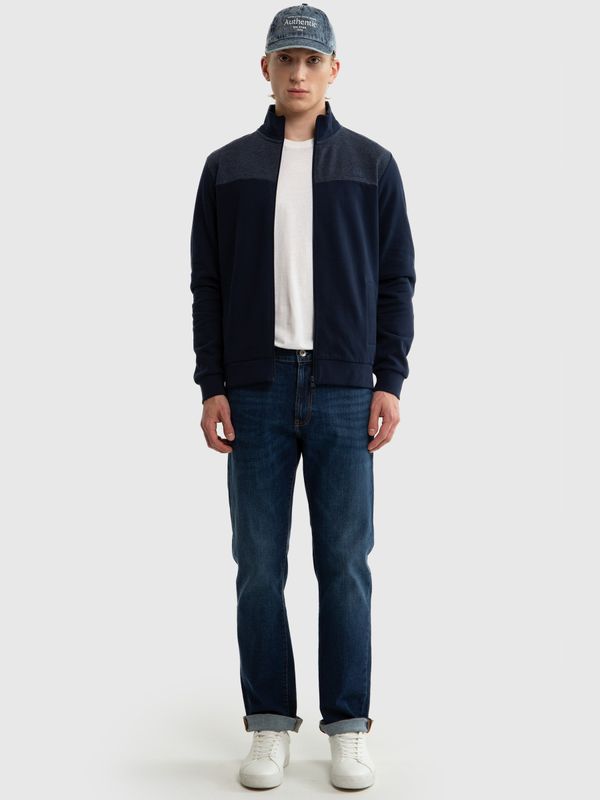 Big Star Muški džemper Big Star Zipper