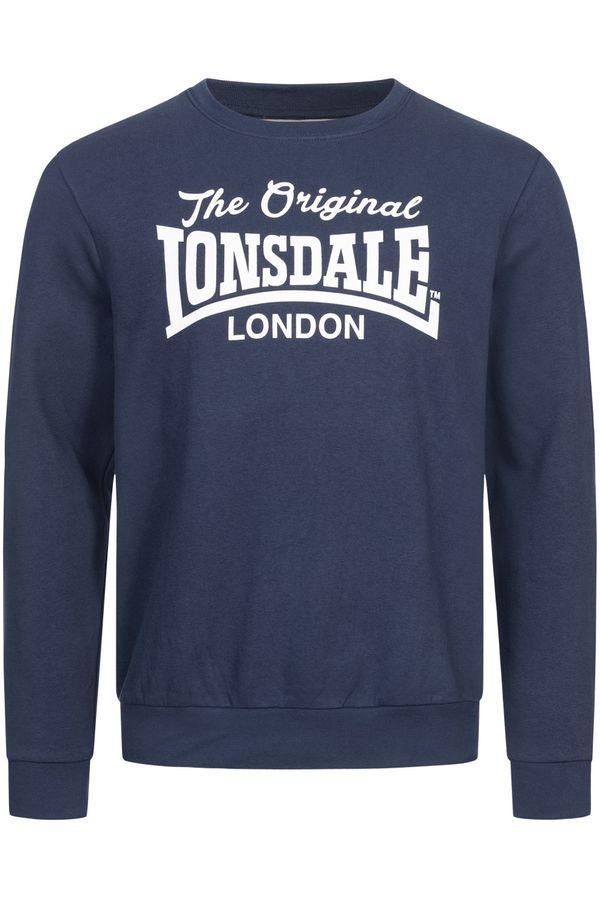 Lonsdale Muški džemper Lonsdale 117422-Navy/White