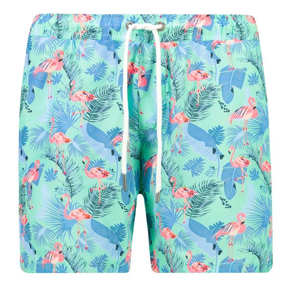 Trendyol Muški šorts Trendyol Tropical Print