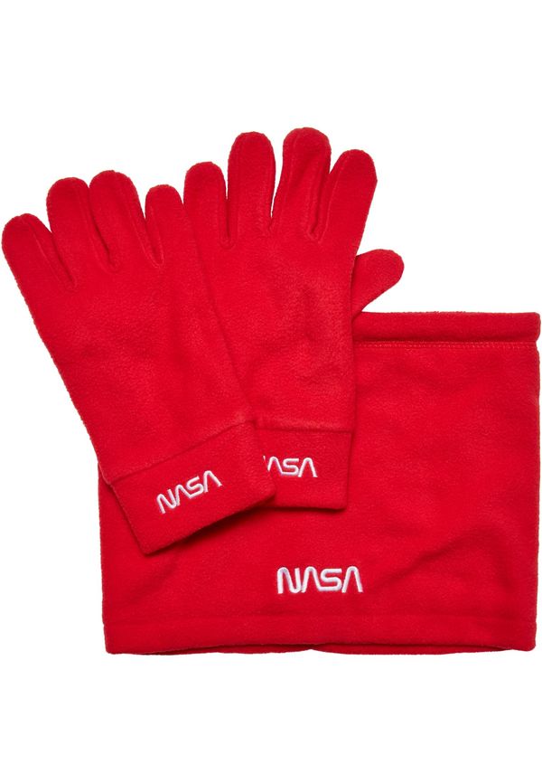 MT Accessoires NASA fleece set red