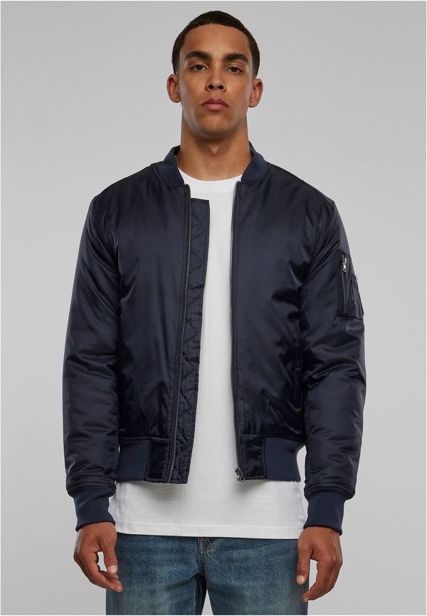 Urban Classics Navy Basic Bomber Jacket