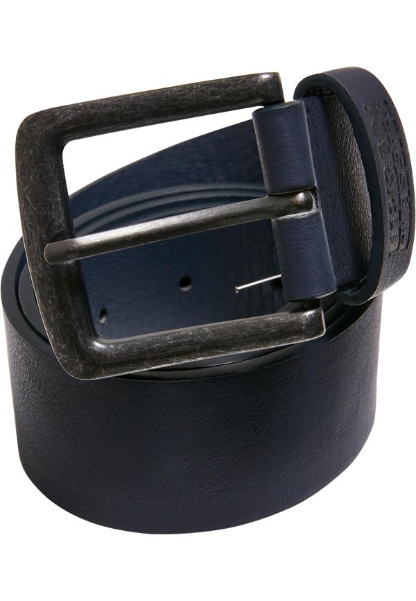 Urban Classics Accessoires Navy belt made of imitation leather