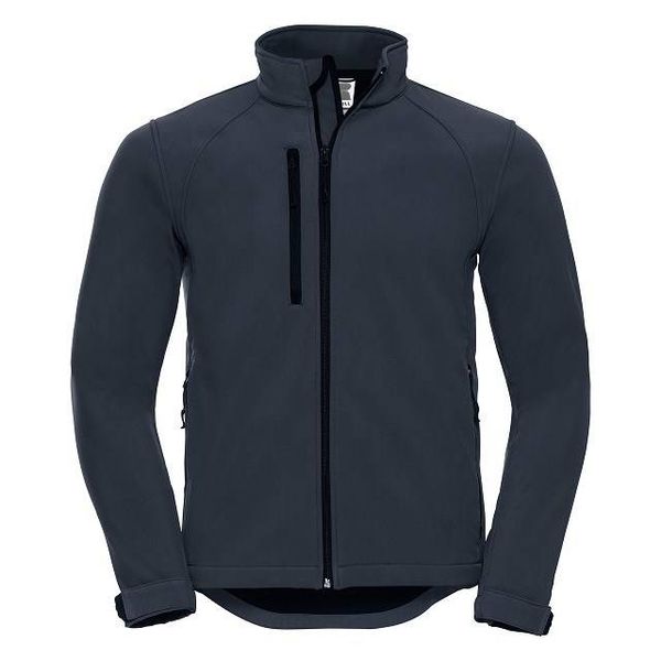 RUSSELL Navy blue men's jacket Soft Shell Russell